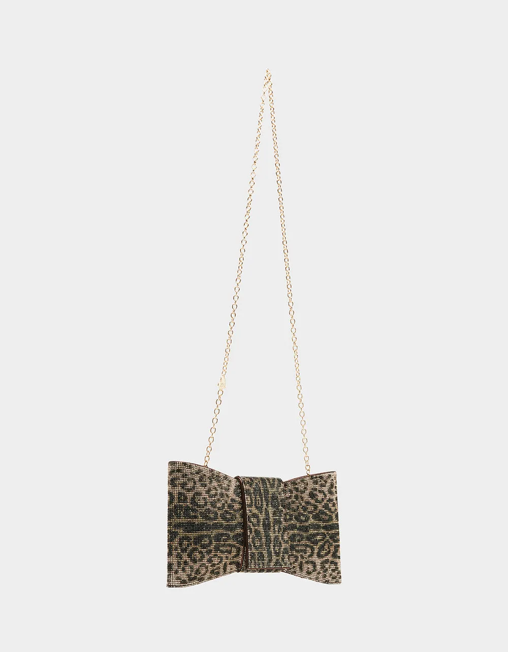 BOW DOWN CLUTCH LEOPARD sold by Betsey Johnson product image thumbnail 3