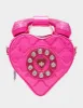 KITSCH PHONE TAG CROSSBODY PINK sold by Betsey Johnson