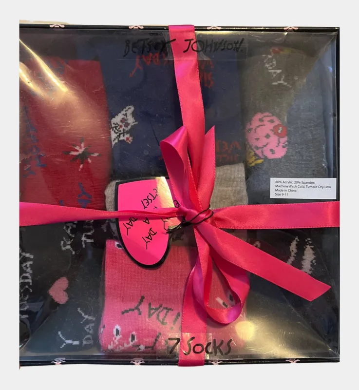 7 Days of the Week Socks Multipack | RE:LUV sold by Betsey Johnson