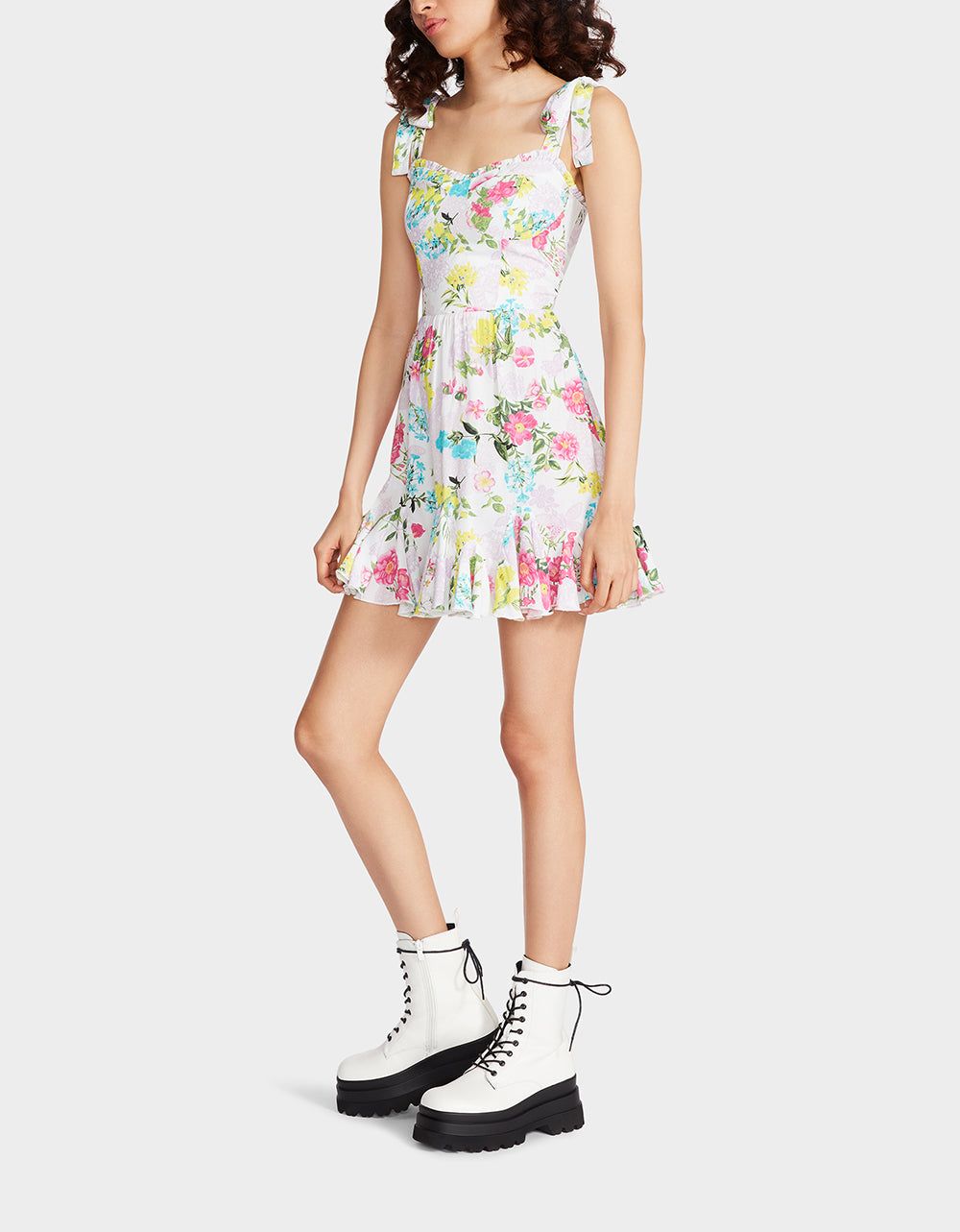 TULLUAH MINI DRESS WHITE sold by Betsey Johnson product image thumbnail 3