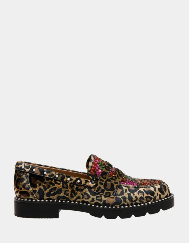 DARIAN LEOPARD MULTI sold by Betsey Johnson