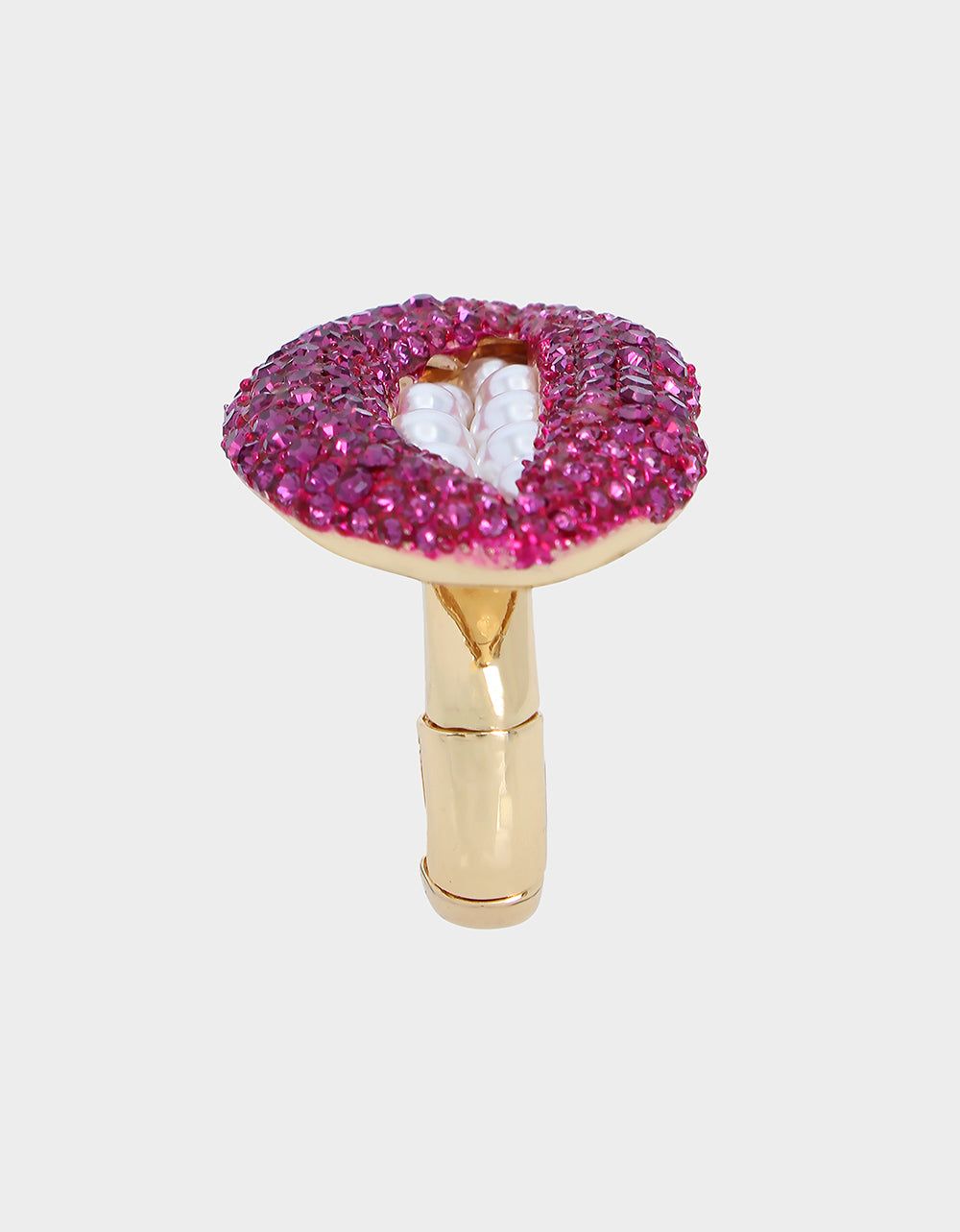 MIDNIGHT GARDEN LIP RING PINK sold by Betsey Johnson product image thumbnail 3
