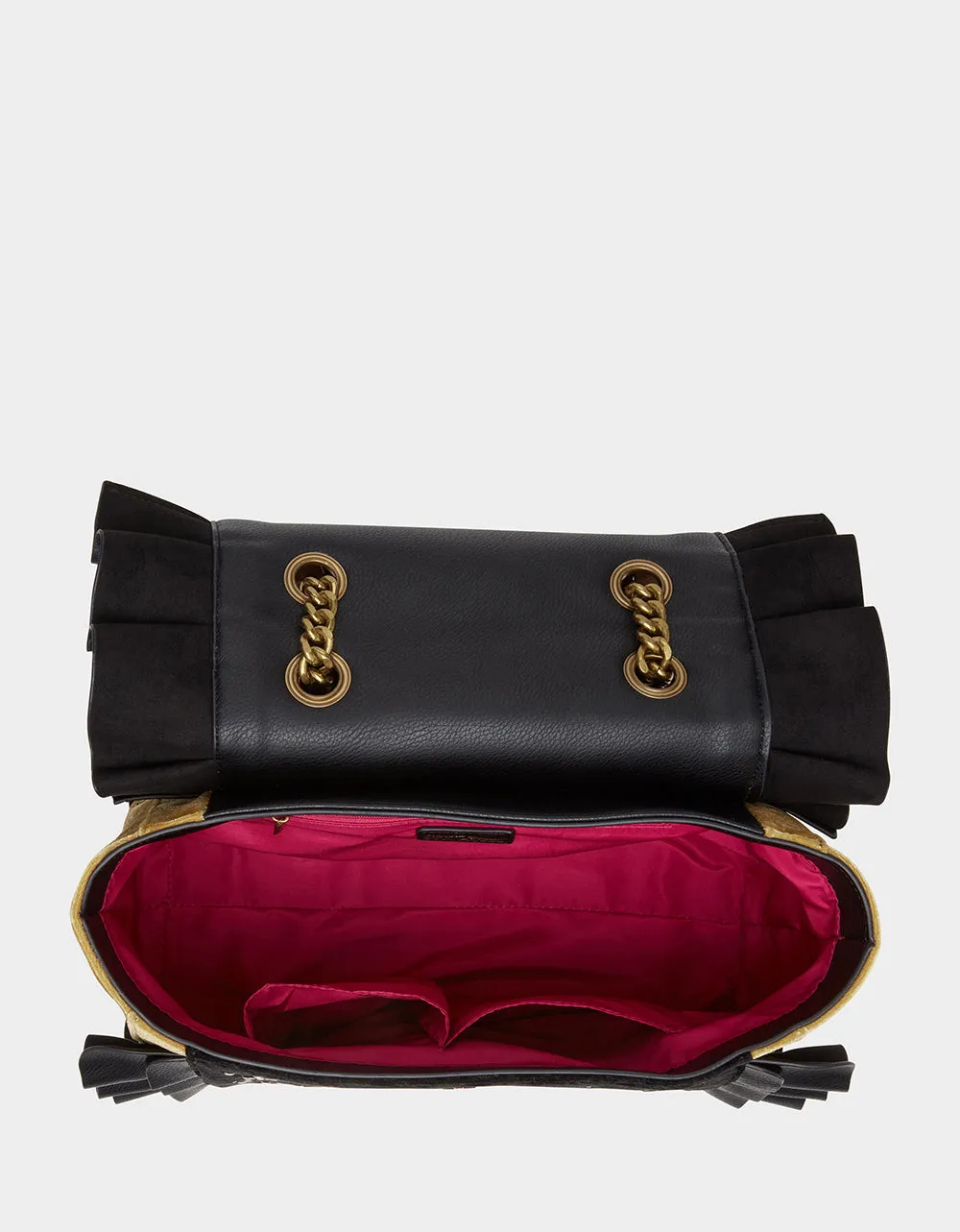 RUFFLE FLAP BAG MULTI | RE:LUV sold by Betsey Johnson product image thumbnail 5