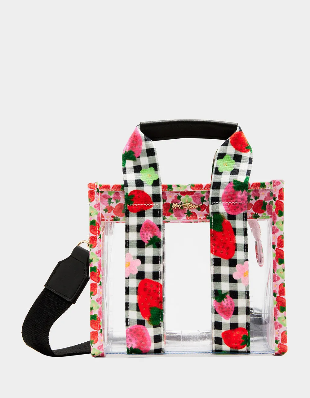 BERRY CLEAR MINI TOTE MULTI sold by Betsey Johnson product image thumbnail 2
