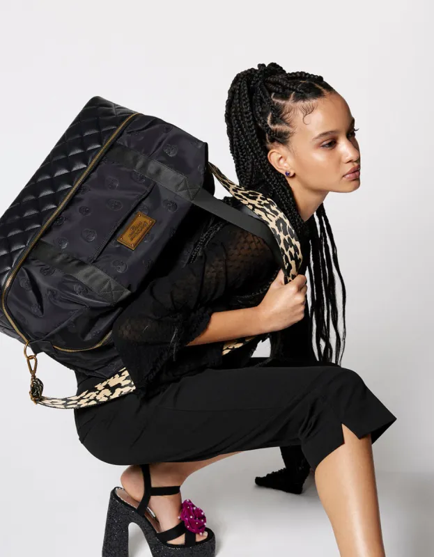 SKULLICIOUS WEEKENDER BAG BLACK sold by Betsey Johnson