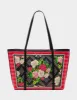 FLORAL STUD TOTE RED FLORAL sold by Betsey Johnson