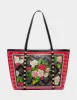 FLORAL STUD TOTE RED FLORAL sold by Betsey Johnson