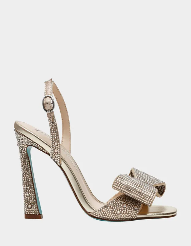 JOEL LIGHT GOLD sold by Betsey Johnson