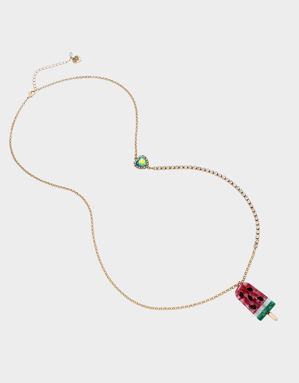 KITSCH COOKOUT LONG WATERMELON NECKLACE PINK sold by Betsey Johnson product image thumbnail 2