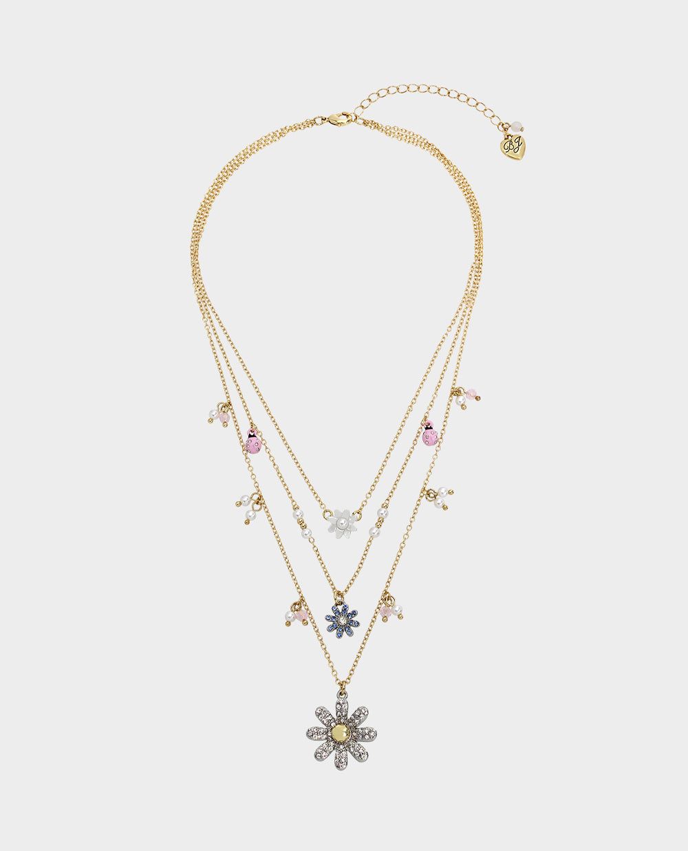 OHH A DAISY ILLUSION NECKLACE MULTI sold by Betsey Johnson product image thumbnail 2