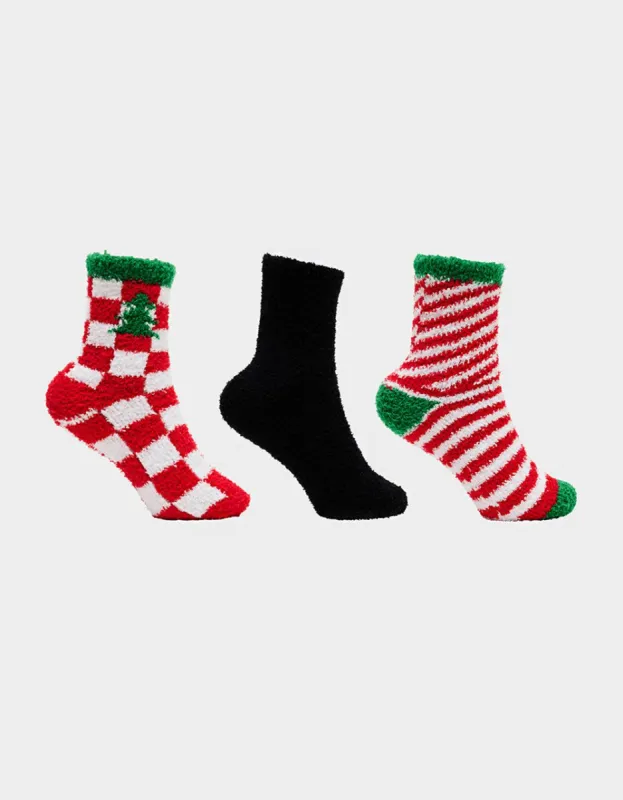 GIFT WRAP COZY THREE PACK MULTI sold by Betsey Johnson