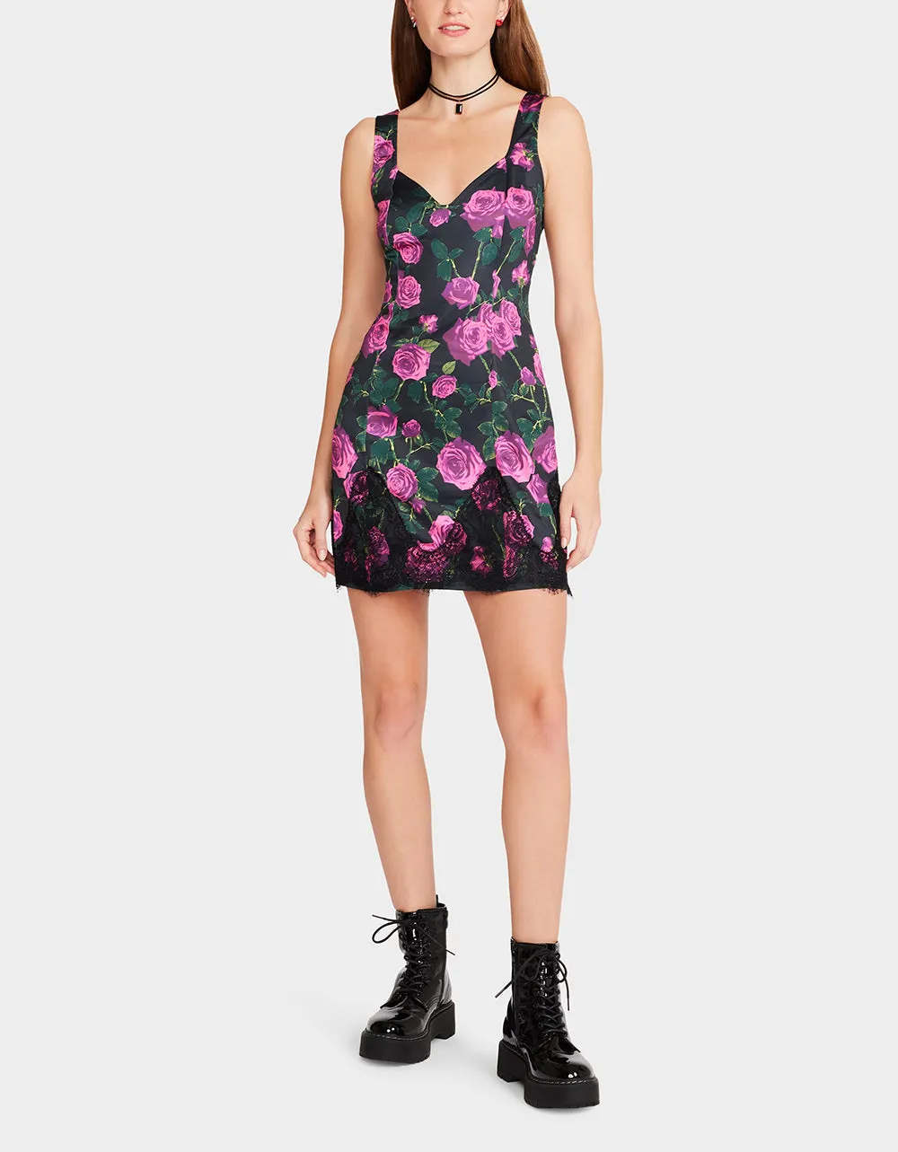 MEG MINI DRESS BLACK | RE:LUV sold by Betsey Johnson