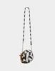 KITSCH SNAILED IT CROSSBODY BLACK WHITE sold by Betsey Johnson