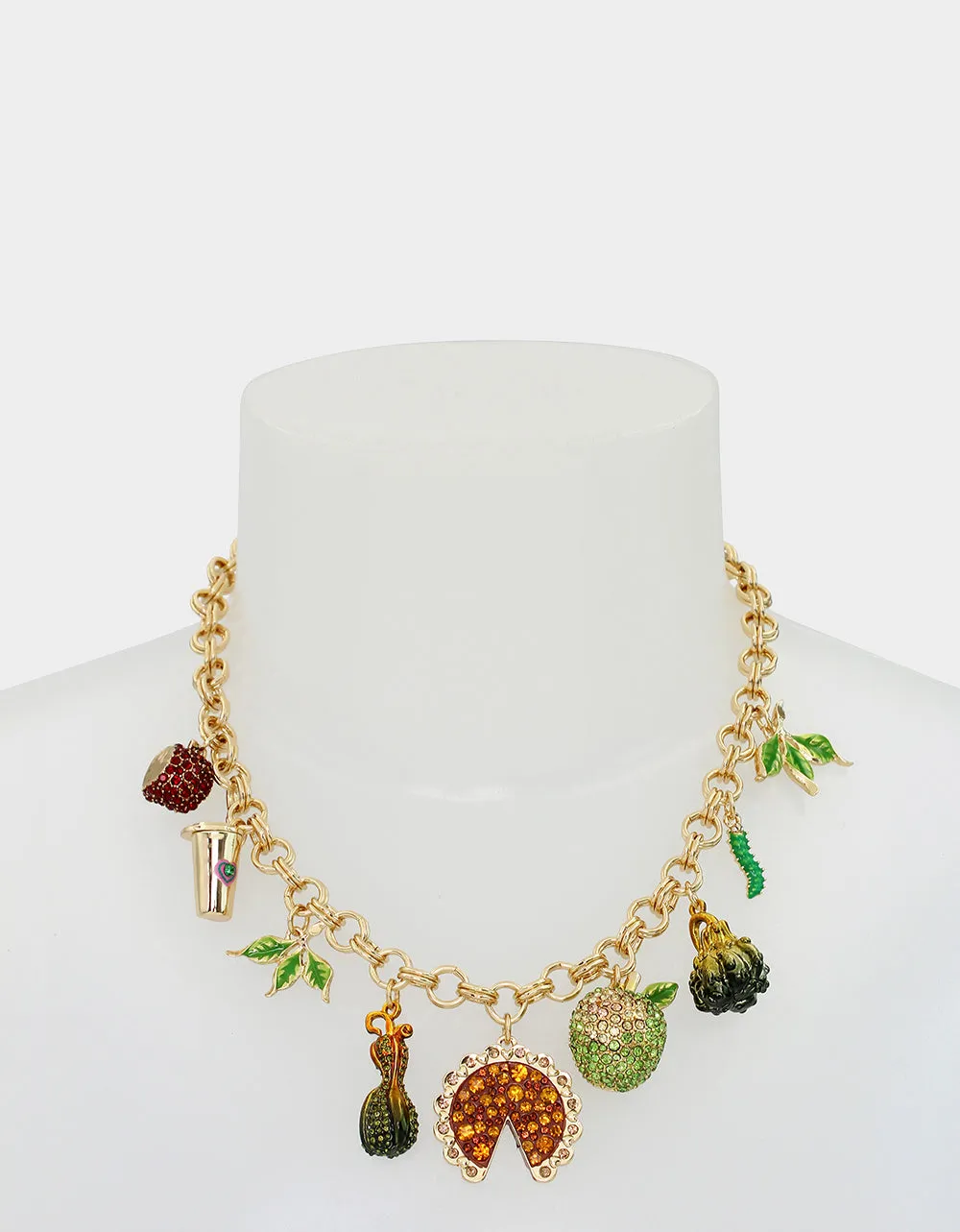 ITS FALL YALL CHARM NECKLACE MULTI sold by Betsey Johnson product image thumbnail 3