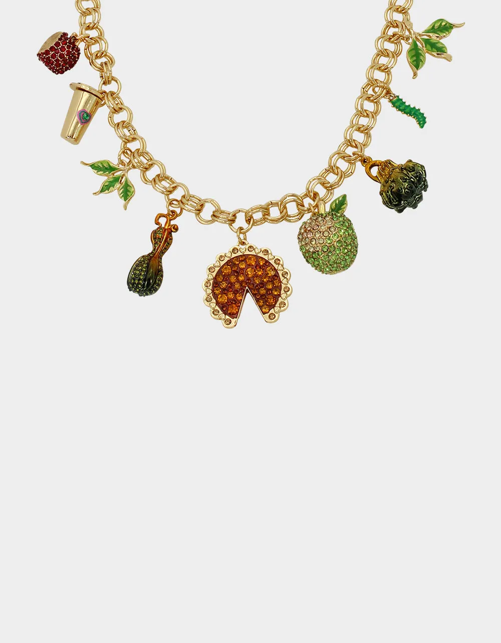 ITS FALL YALL CHARM NECKLACE MULTI sold by Betsey Johnson product image thumbnail 4