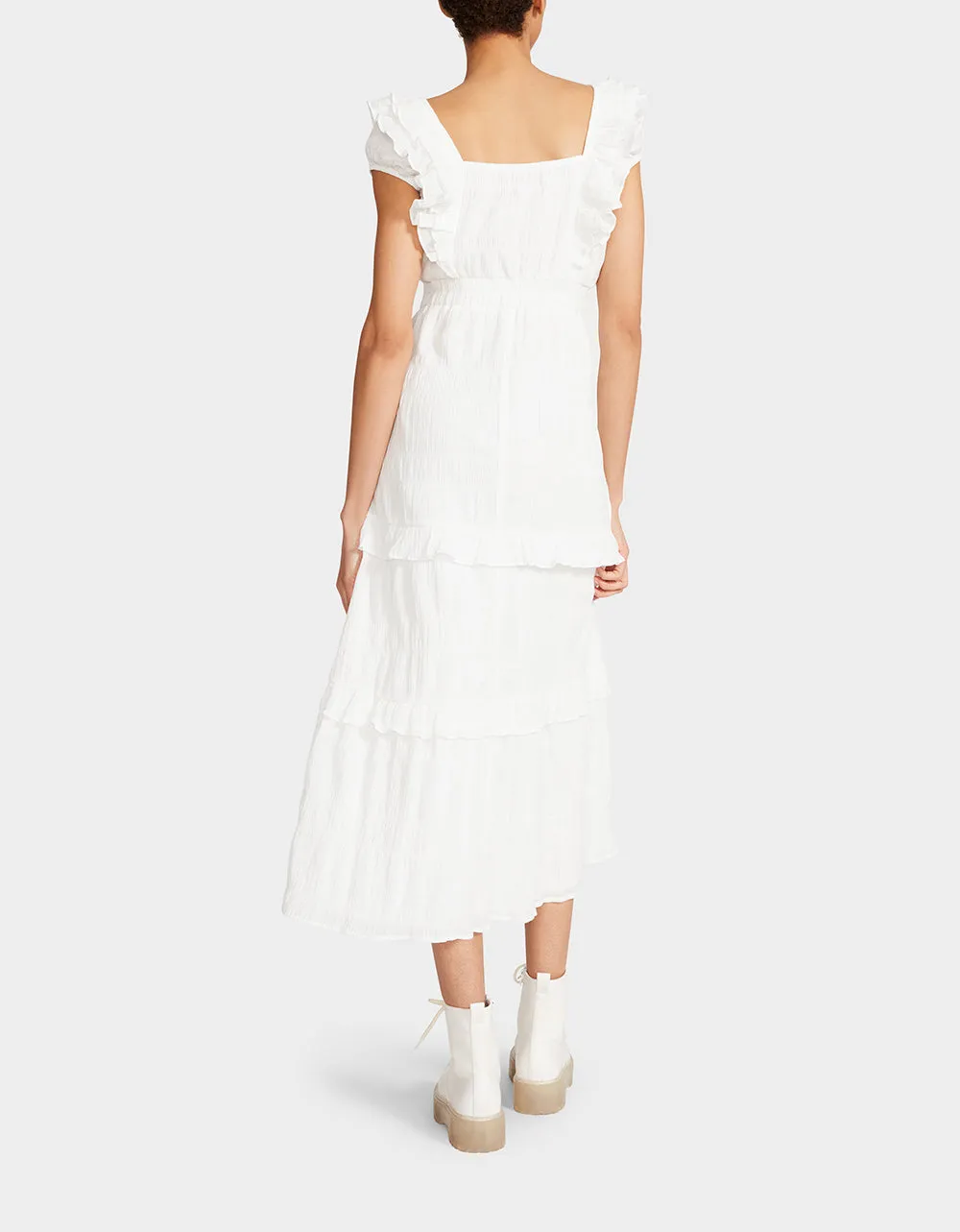 LOVELY LAYERS MAXI DRESS WHITE sold by Betsey Johnson product image thumbnail 2