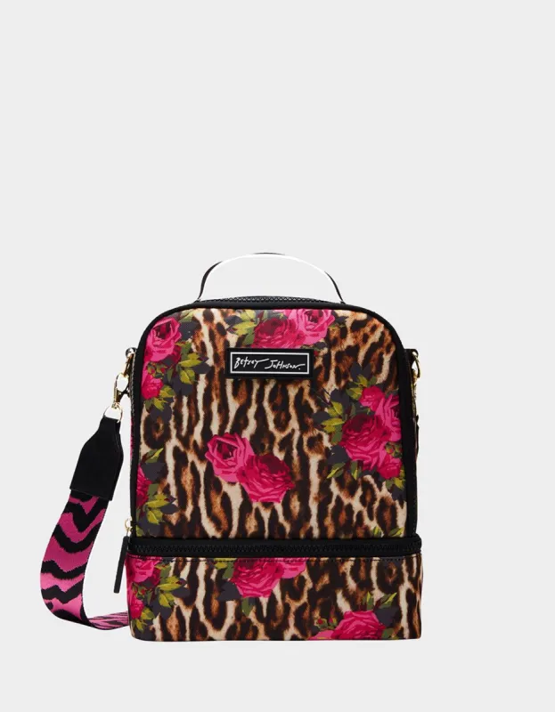LEOPARD LOVER 2-PART LUNCH BAG LEOPARD sold by Betsey Johnson