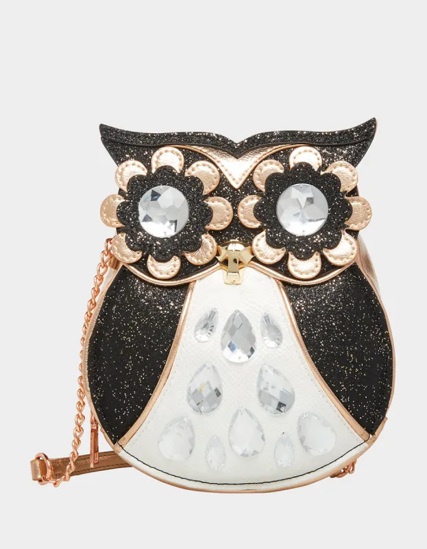 KITSCH WHO IS IT CROSSBODY BLACK | RE:LUV sold by Betsey Johnson