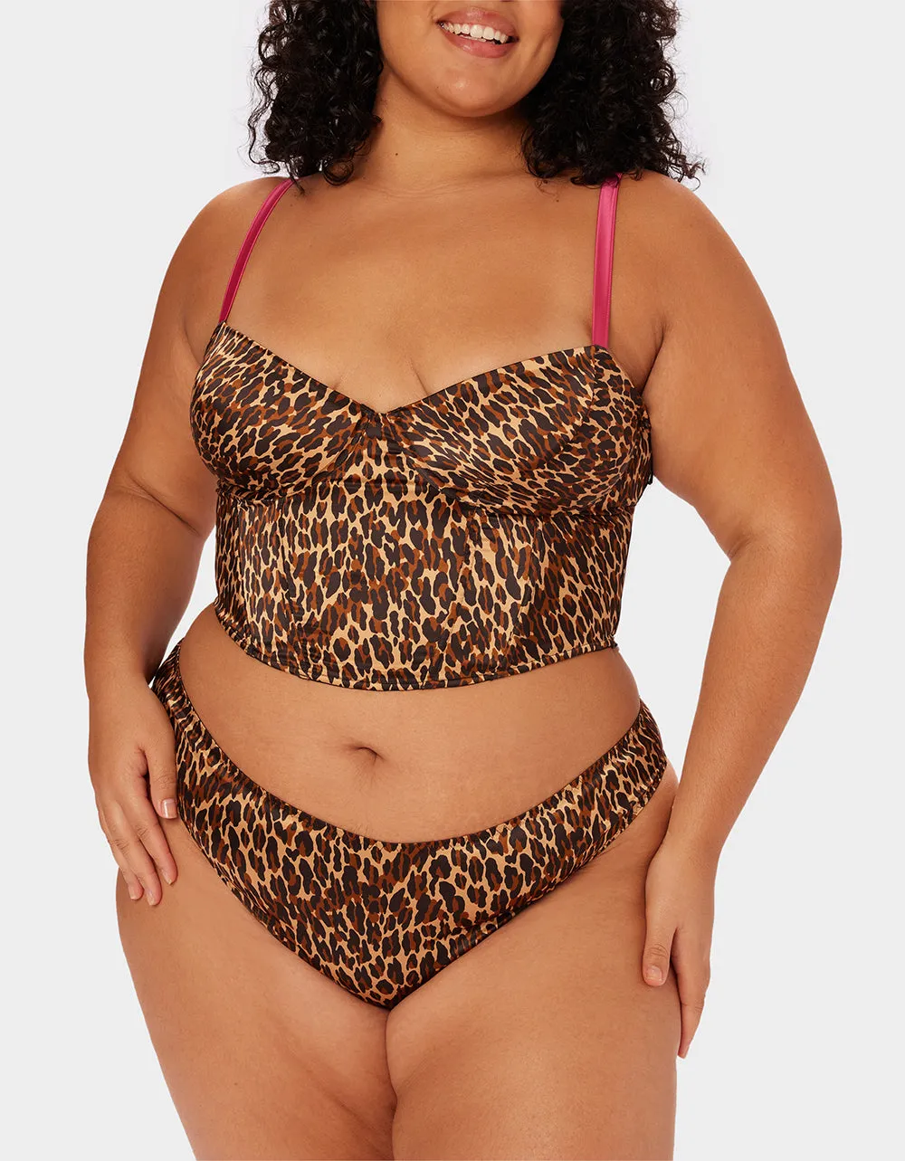 PARADE LACE UP PANTY LEOPARD sold by Betsey Johnson product image thumbnail 3