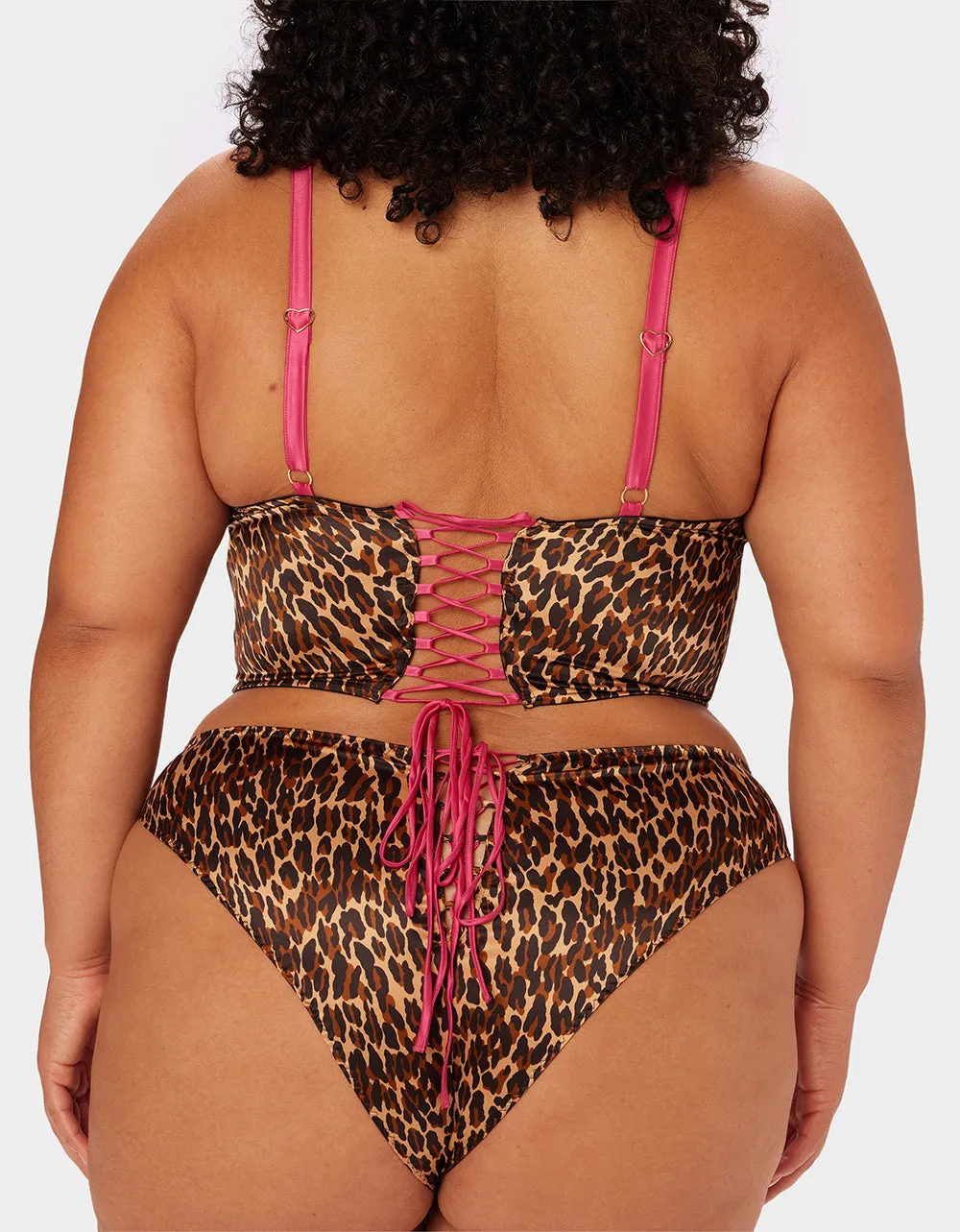 PARADE LACE UP PANTY LEOPARD sold by Betsey Johnson product image thumbnail 5