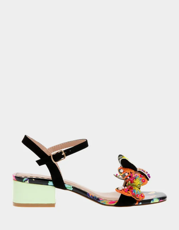 LOTTY BLACK BUTTERFLY sold by Betsey Johnson