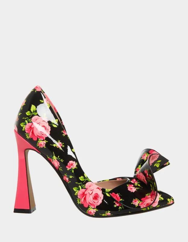 NOBBLE-P BLACK MULTI sold by Betsey Johnson