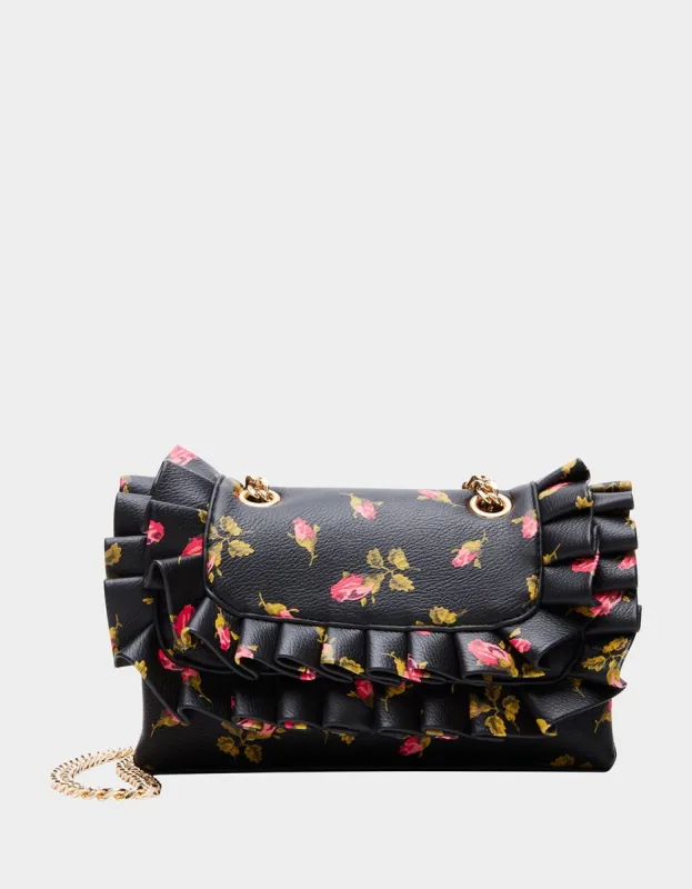 DITSY RUFFLE CONVERTIBLE BAG FLORAL sold by Betsey Johnson