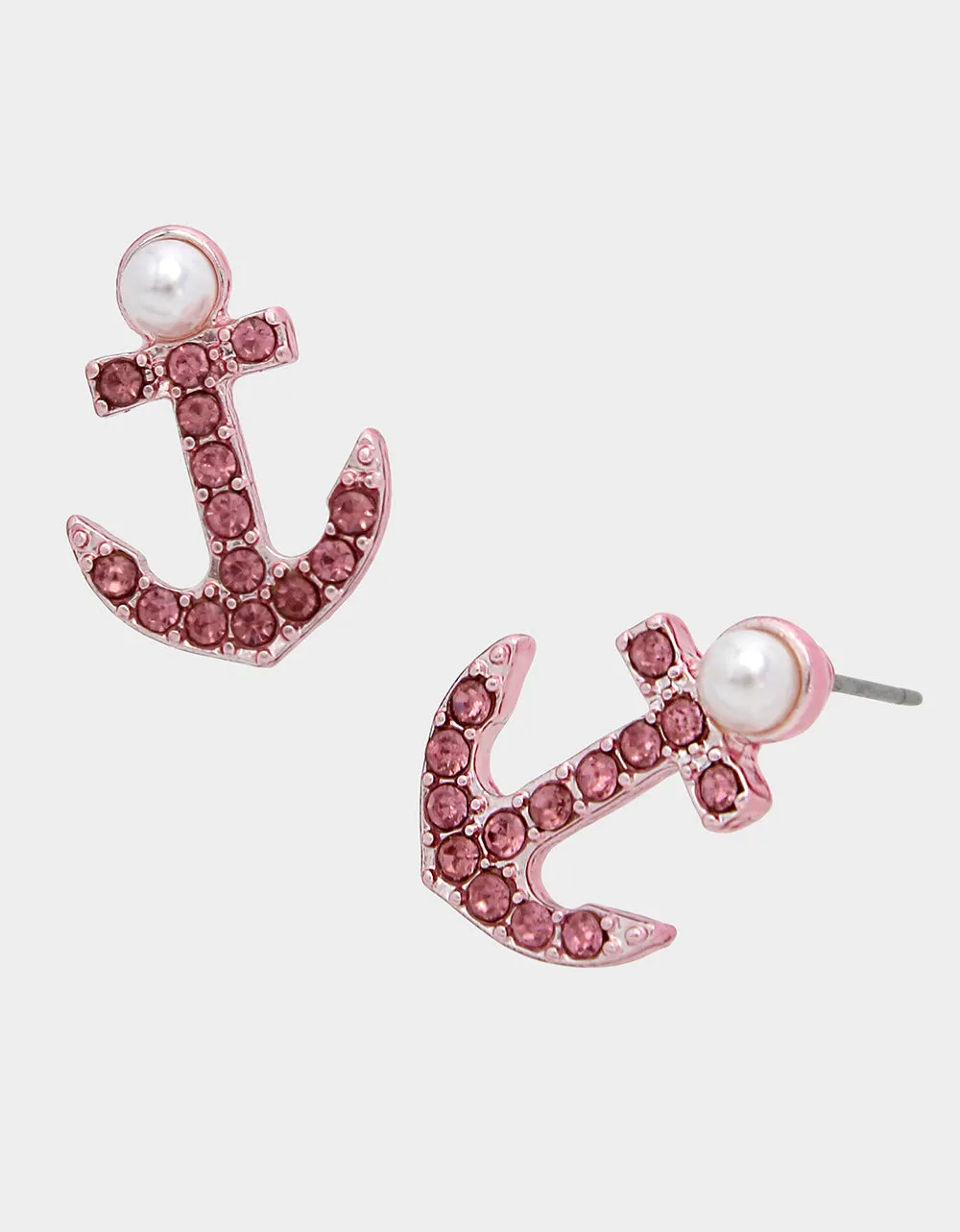 PINK SUMMER ANCHOR STUDS PINK sold by Betsey Johnson product image thumbnail 3