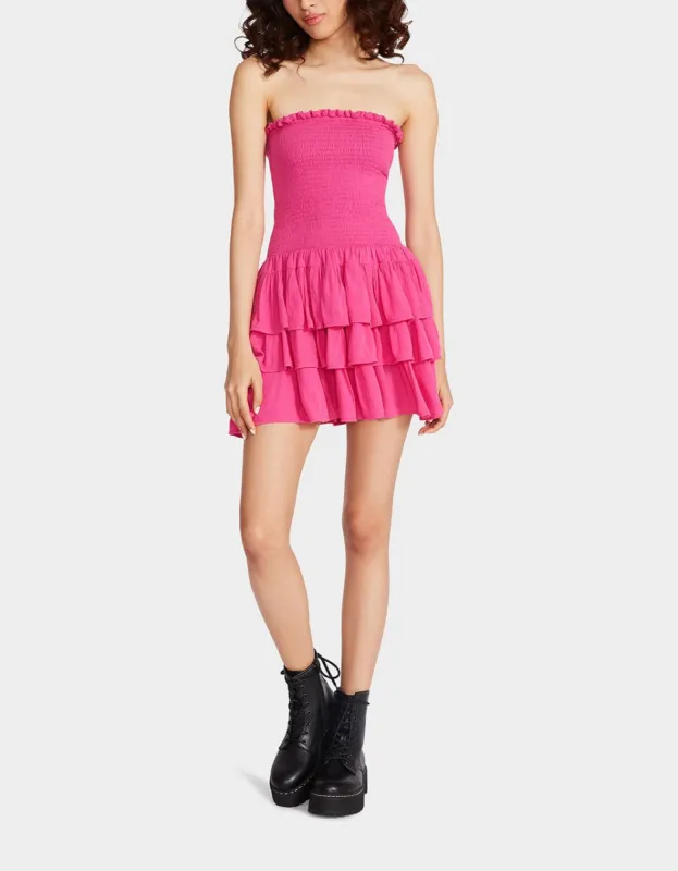 ROSIE MINI DRESS PINK sold by Betsey Johnson