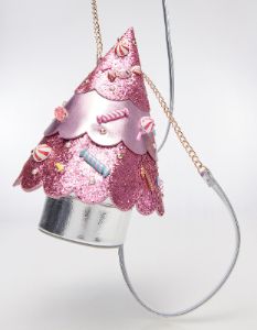 KITSCH CANDY TREE CROSSBODY PINK sold by Betsey Johnson