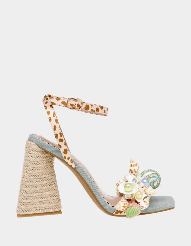 ANCKOR LEOPARD MULTI sold by Betsey Johnson