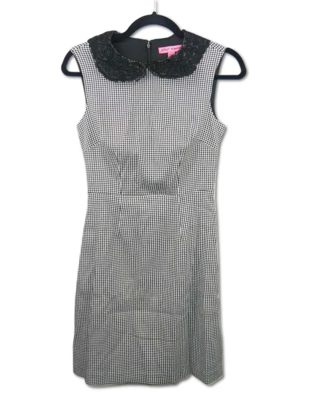 Black & White Patterned Dress | RE:LUV sold by Betsey Johnson