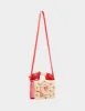 KITSCH CHERRY ON TOP PHONE BAG NATURAL sold by Betsey Johnson