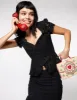 KITSCH CHERRY ON TOP PHONE BAG NATURAL sold by Betsey Johnson