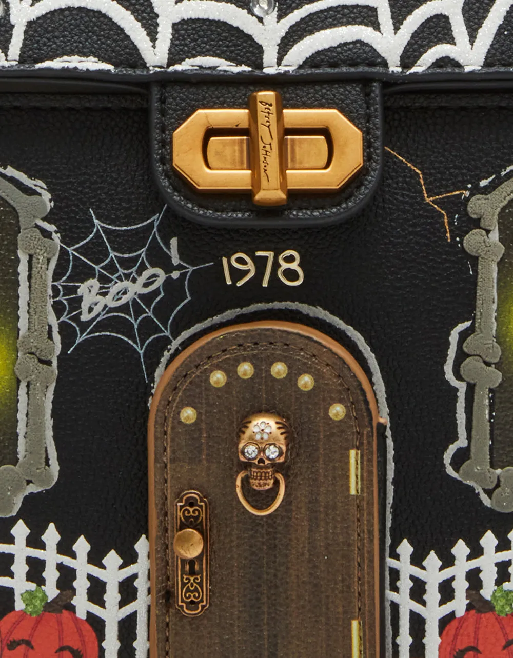 KITSCH HAUNTED HOUSE CROSSBODY BLACK sold by Betsey Johnson product image thumbnail 5