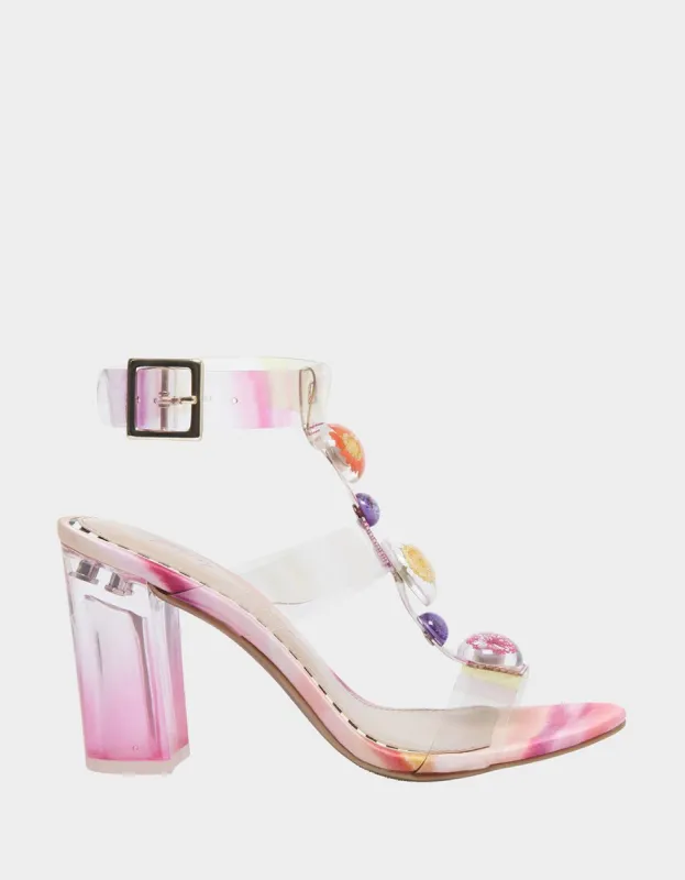 LENNIE PINK MULTI | RE:LUV sold by Betsey Johnson