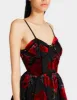 LUCIA MINI DRESS RED MULTI sold by Betsey Johnson