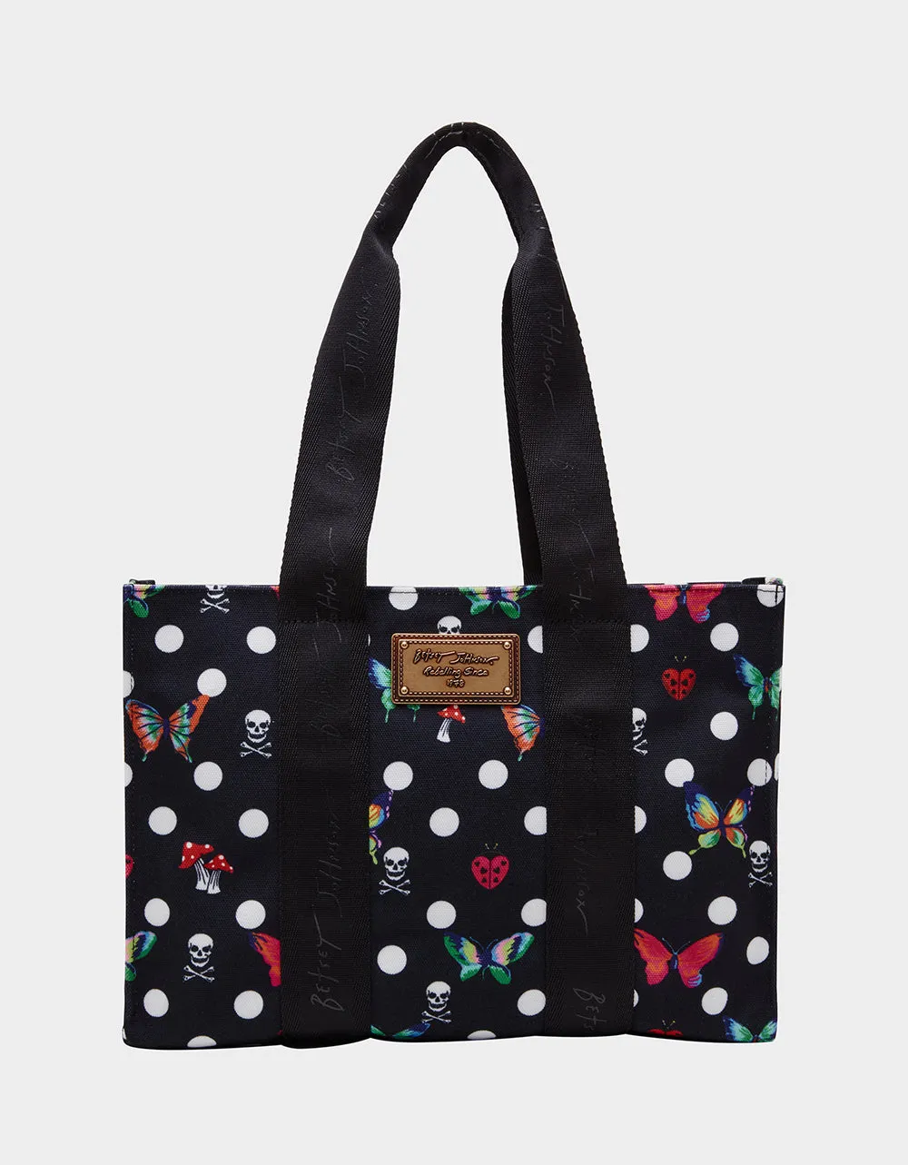 MEDIUM TOTE DOTS sold by Betsey Johnson