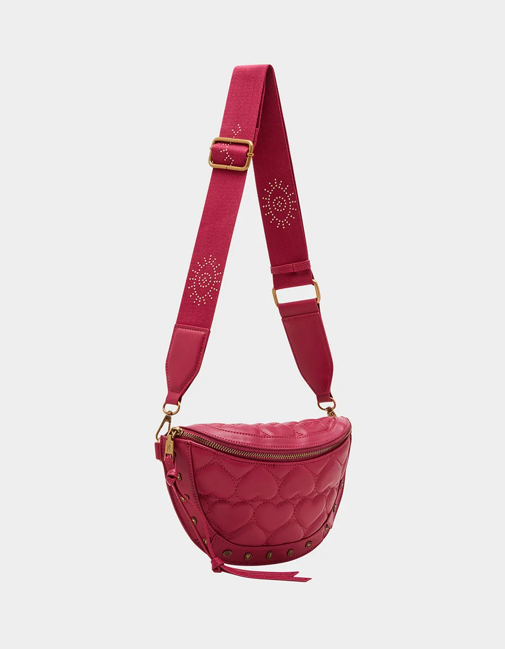 ICON STUD SLING BAG PINK sold by Betsey Johnson product image thumbnail 2