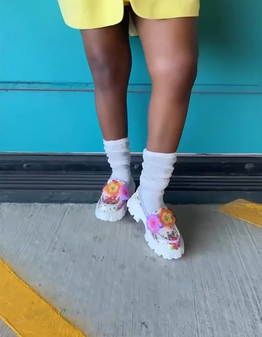 VINIE FLORAL MULTI | RE:LUV sold by Betsey Johnson product image thumbnail 3