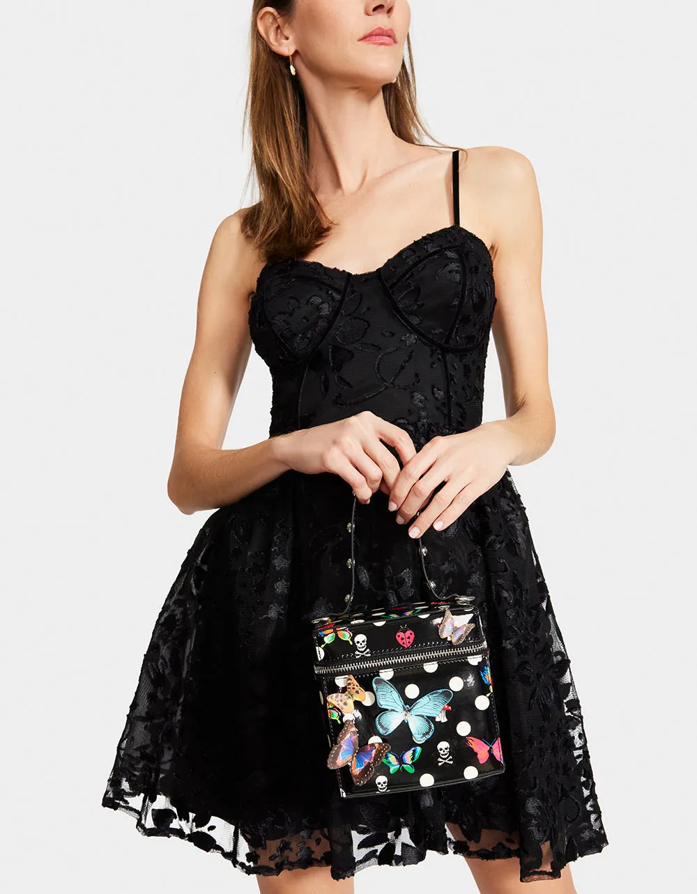 BUTTERFLY BOX BAG DOTS sold by Betsey Johnson product image thumbnail 2