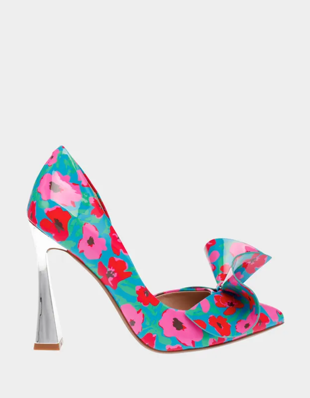 NOBBLE-P PINK/BLUE MULTI | RE:LUV sold by Betsey Johnson