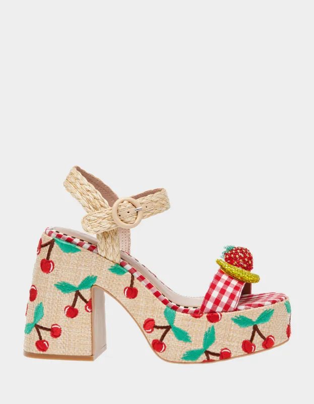 CHEYNE NATURAL MULTI sold by Betsey Johnson