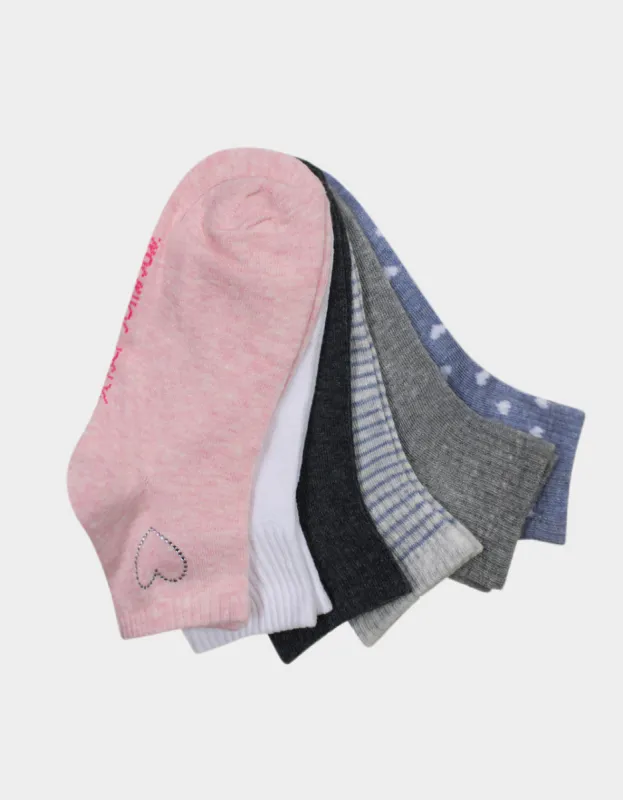 BETSEYS BLING HEART 6 PACK PINK sold by Betsey Johnson