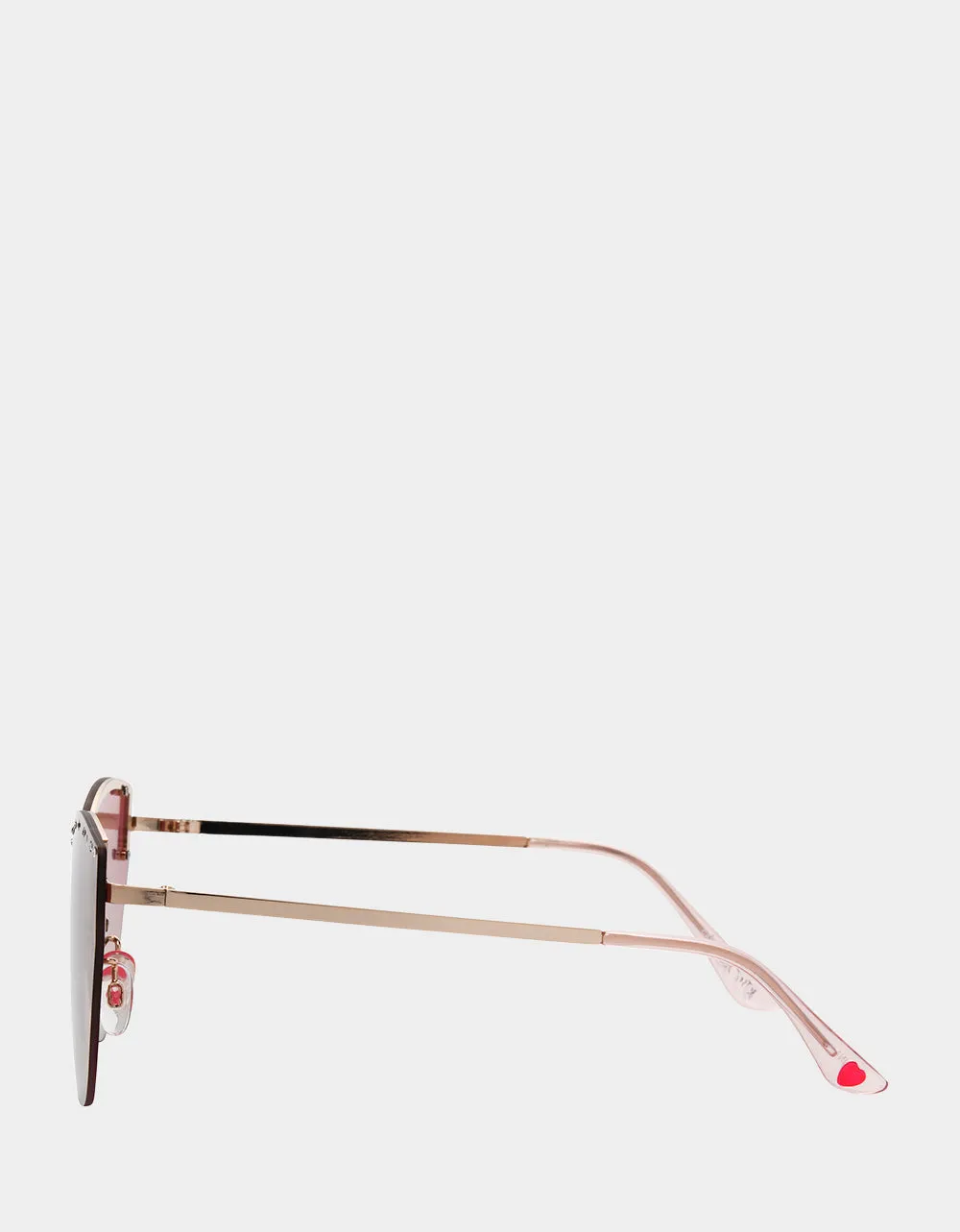 BETSEYS CURVED SHIELD SUNNIES PINK sold by Betsey Johnson product image thumbnail 4