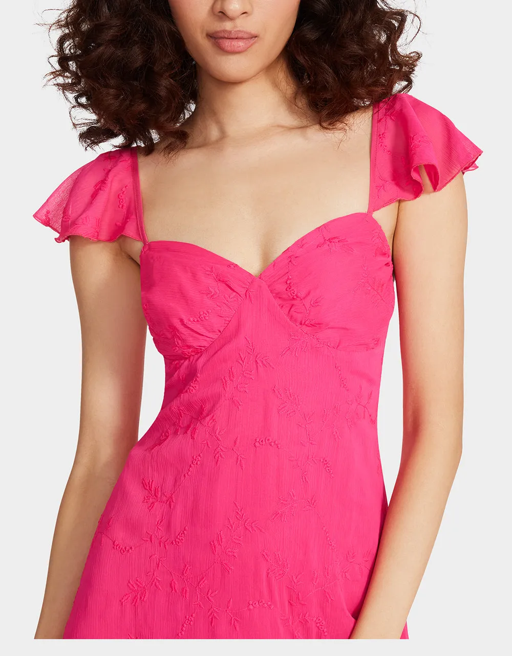 LOTUS MINI DRESS PINK sold by Betsey Johnson product image thumbnail 3
