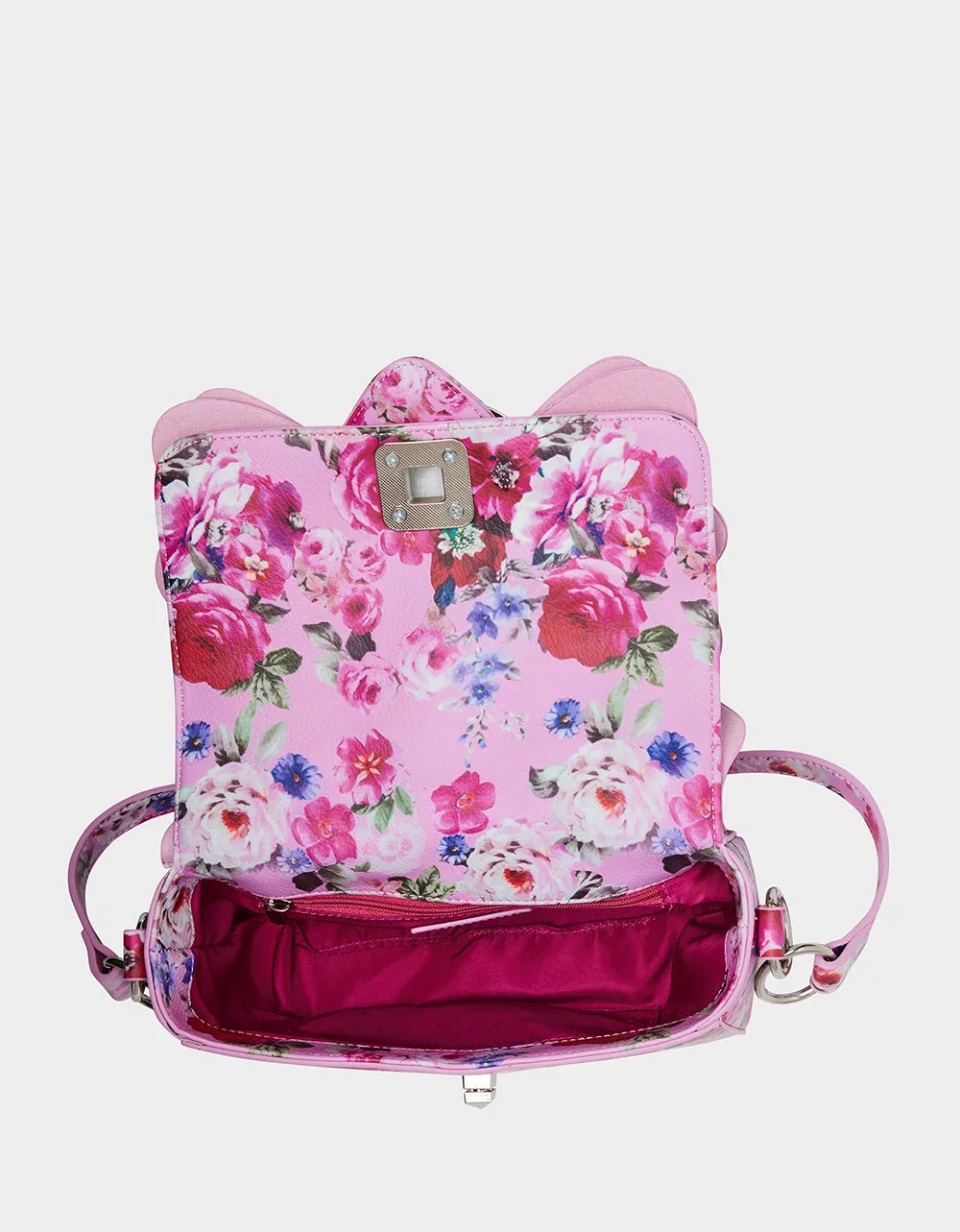 FLIGHTS OF FANCY RUFFLE PINK FLORAL sold by Betsey Johnson product image thumbnail 5