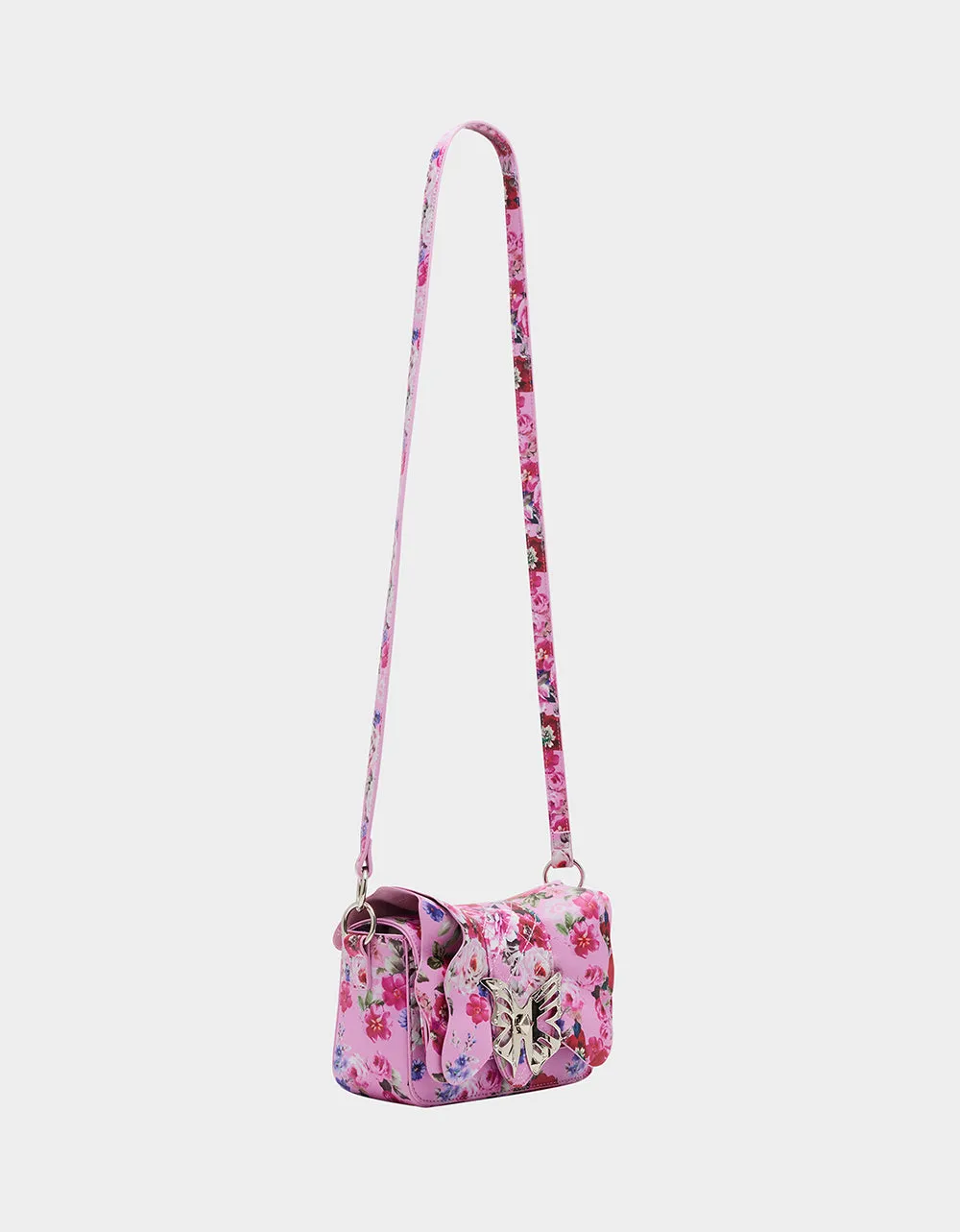 FLIGHTS OF FANCY RUFFLE PINK FLORAL sold by Betsey Johnson product image thumbnail 4