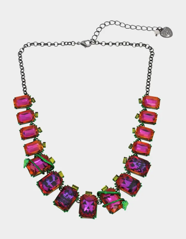 RICH WITCH PUMPKIN FRONTAL NECKLACE MULTI sold by Betsey Johnson