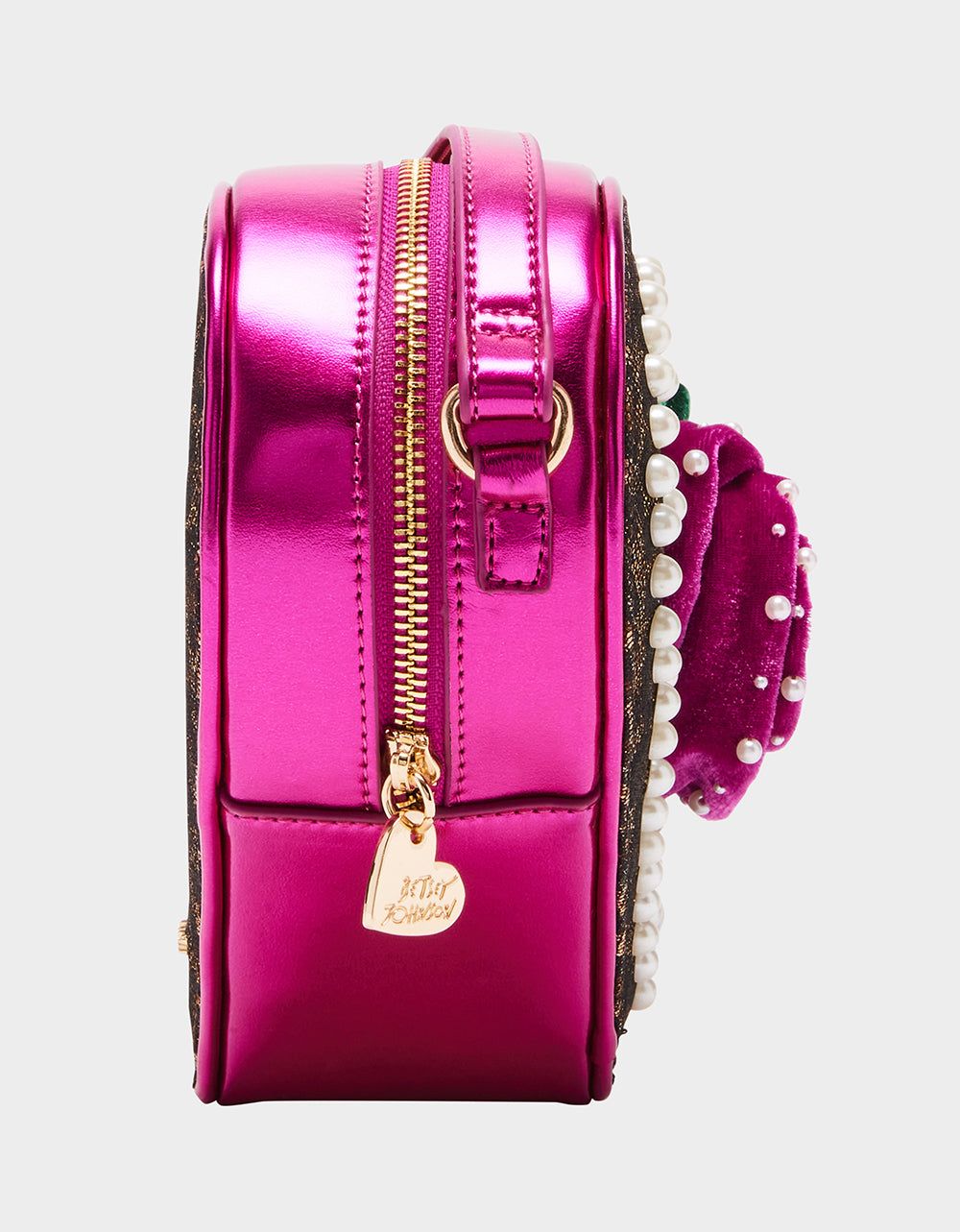 LEOPARD HEART CROSSBODY LEOPARD sold by Betsey Johnson product image thumbnail 3